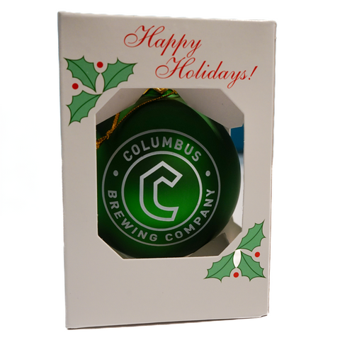 Glass Holiday Ornament