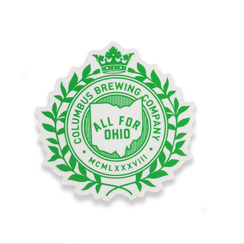 All For Ohio Seal Sticker