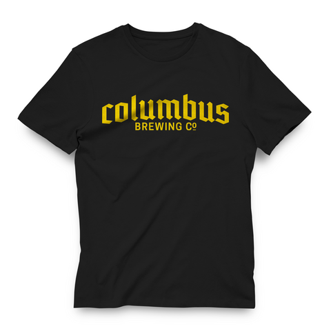 Black and Gold Classic Tee
