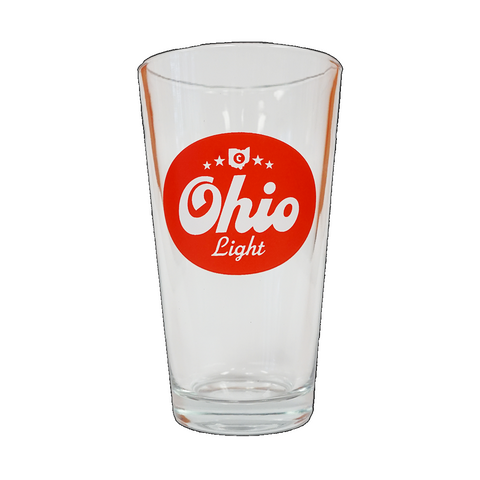 Ohio Light Pint Glass